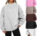 Mock Neck Sweatshirt