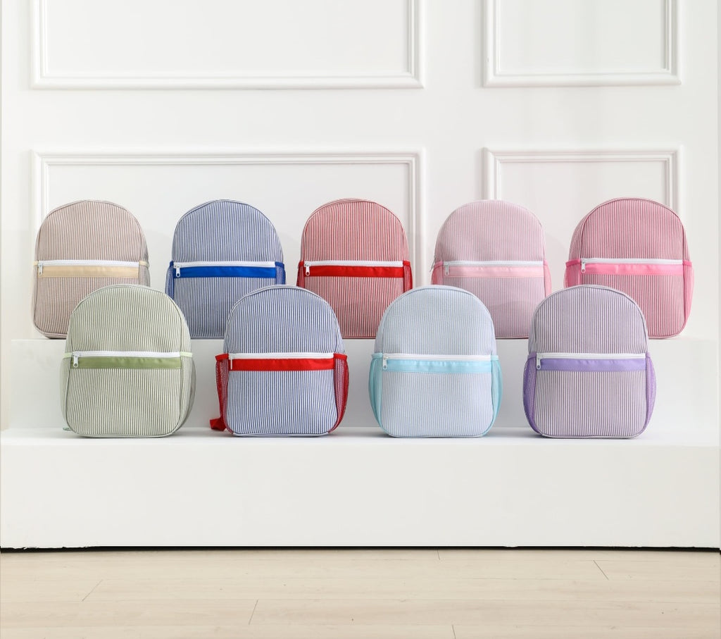 Seersucker Backpack