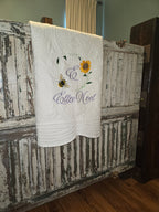 Custom crib quilt