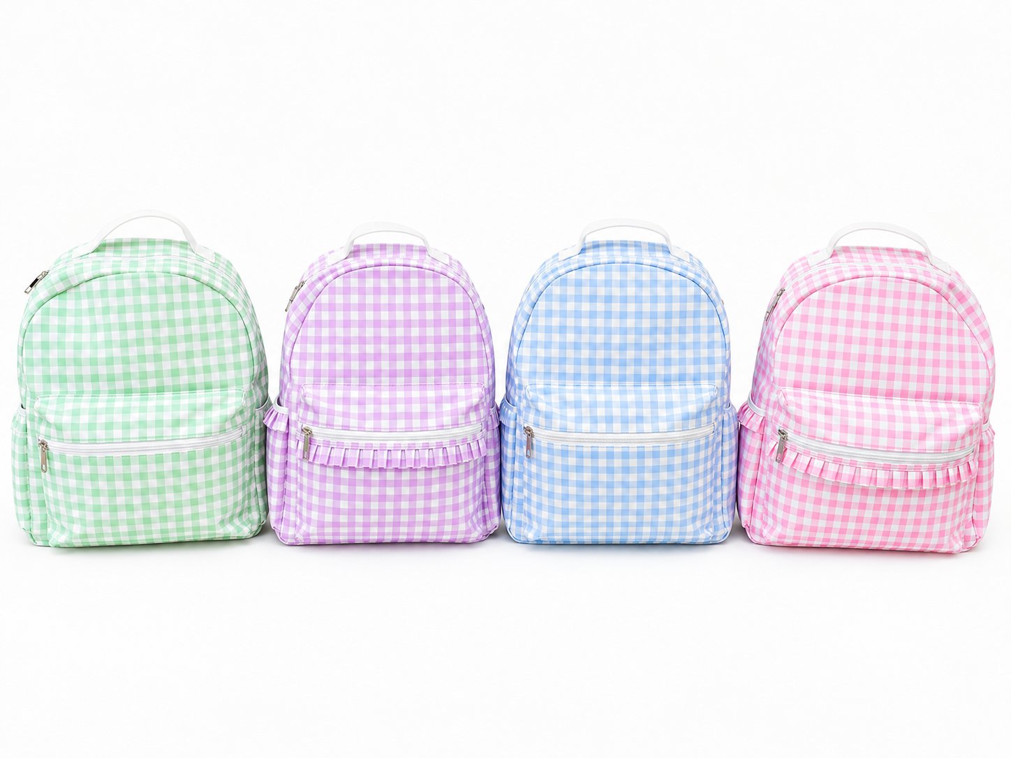 Gingham Backpack