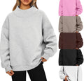 Mock neck sweatshirts