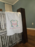 Custom crib quilt