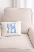 Applique Pillow | 3 Letter